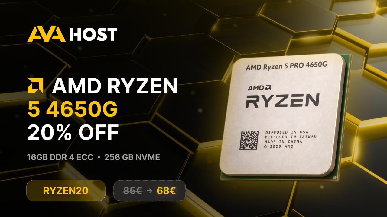 AMD Ryzen 专用服务器